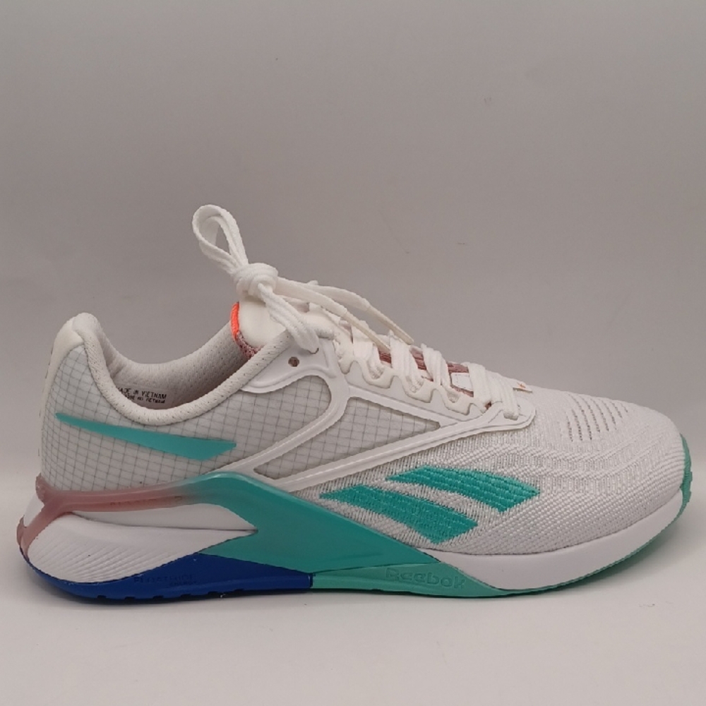 NEW Reebok Nano X2 Sneaker-White/Blue/Purple Women Size 5US GY2286 (Damaged Box) - Picture 9 of 16